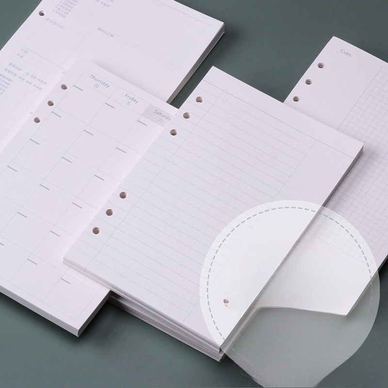 A5 Spiral Dotted Grid Notebook - Ricambio per quaderno ad anelli A5,