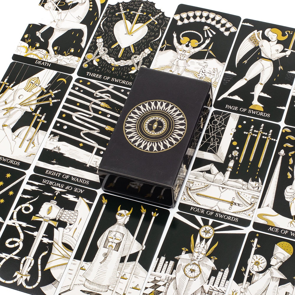 Tarot Deck With Guidebook - 78 pezzi di carte dei tarocchi