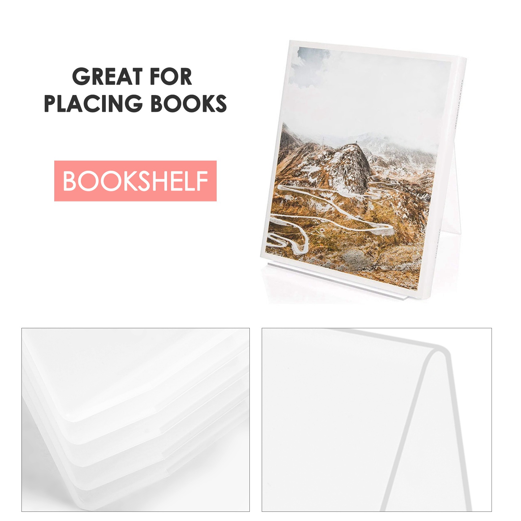 Supporto per Libri in Acrilico - Clear Acrylic Book Stand Holder recensione e prezzo