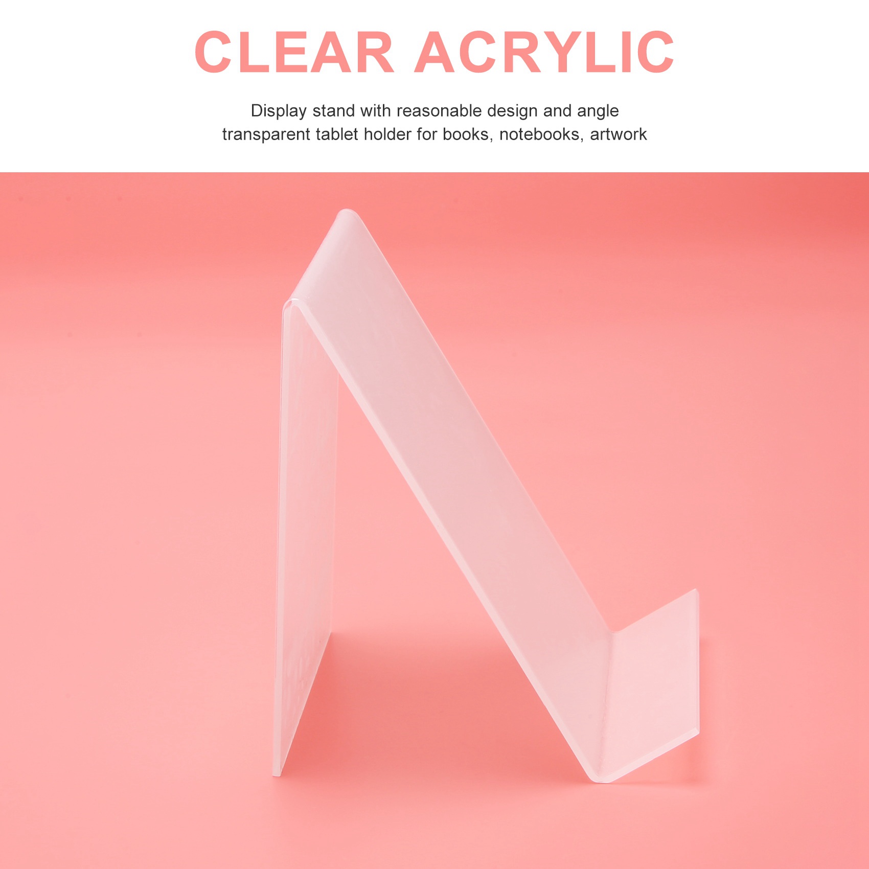 Supporto per Libri in Acrilico - Clear Acrylic Book Stand Holder recensione e prezzo