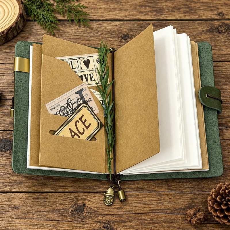 Taccuino da Viaggio in Pelle O - Vintage Leather Journal Notebook recensione e prezzo