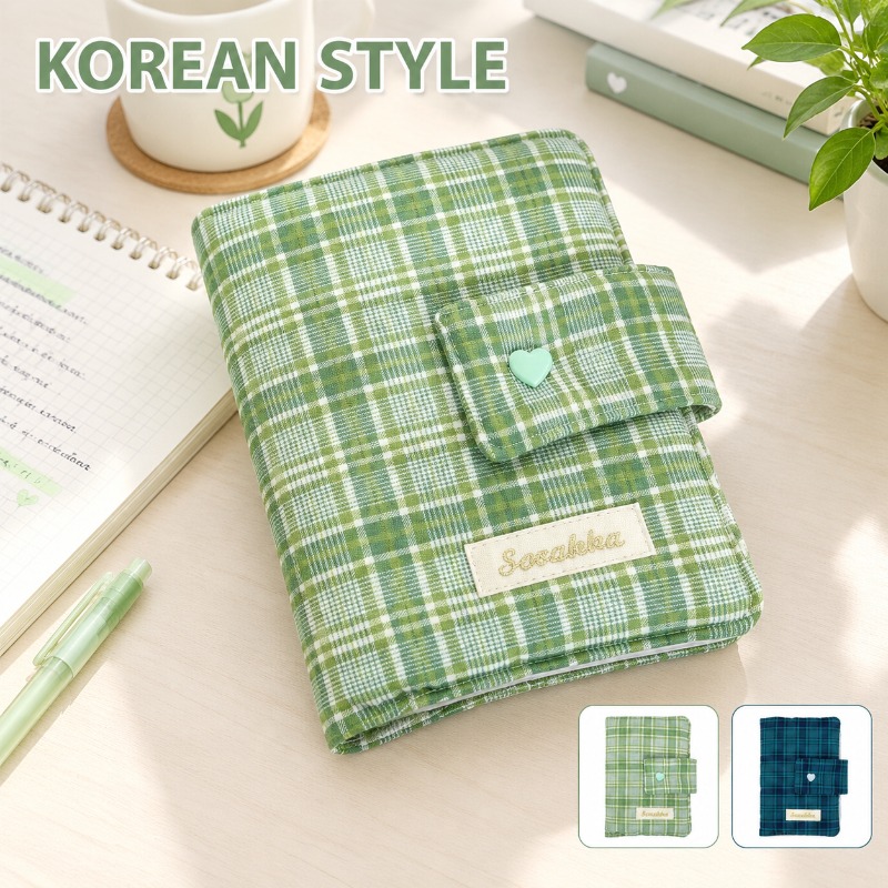 Copertina in tessuto a quadret - Stationery Books recensione e prezzo