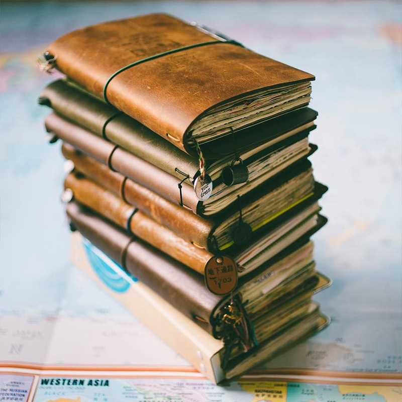Taccuino con copertina in pell - Vintage Leather Journal Notebook recensione e prezzo