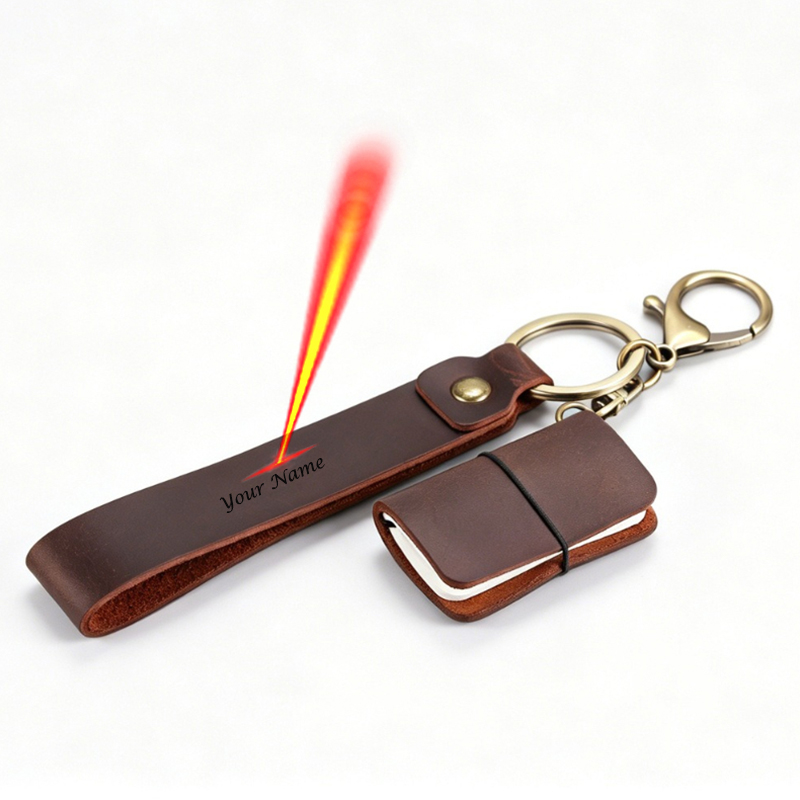 Portachiavi con Mini Taccuino  - Vintage Leather Journal Notebook recensione e prezzo