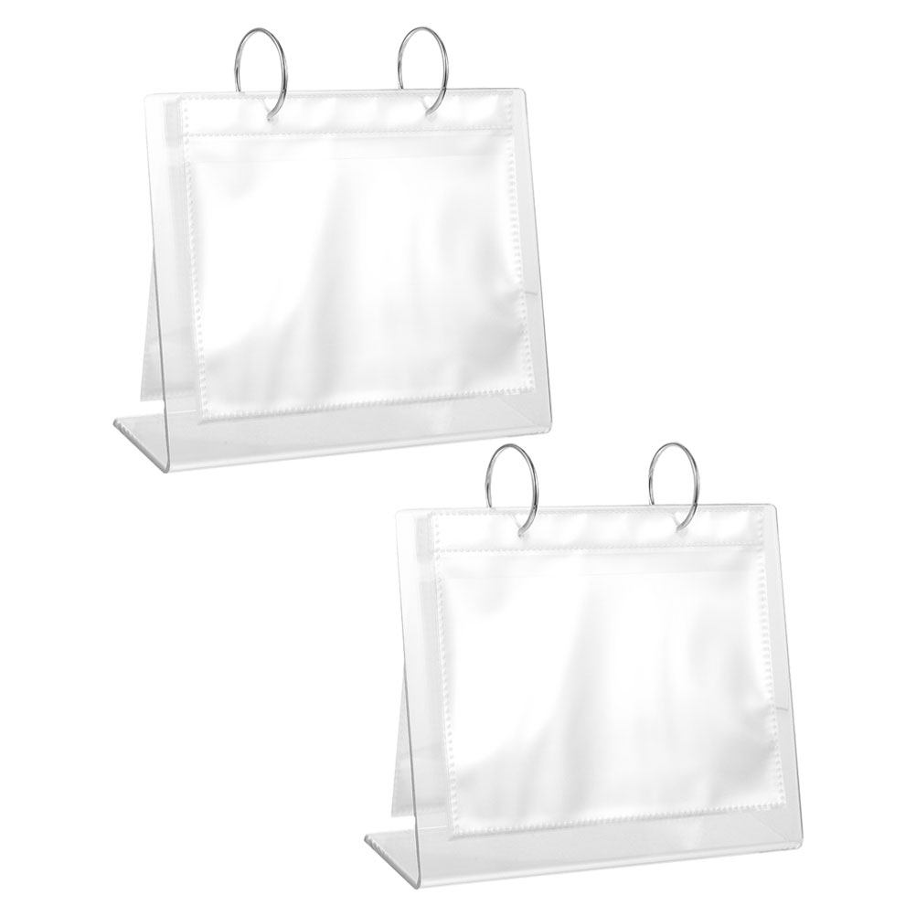 2 pezzi di album fotografico i - Clear Acrylic Book Stand Holder recensione e prezzo