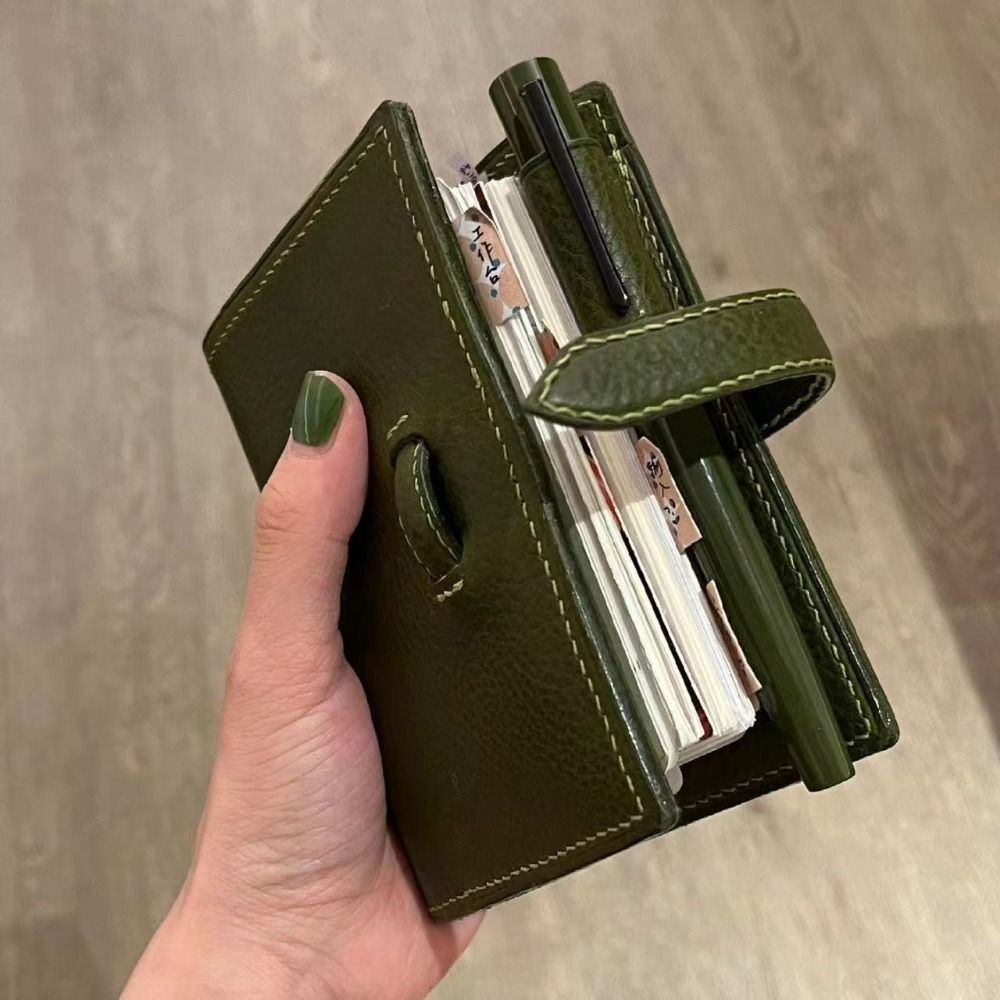 Nuovi quaderni in pelle verde  - Vintage Leather Journal Notebook recensione e prezzo