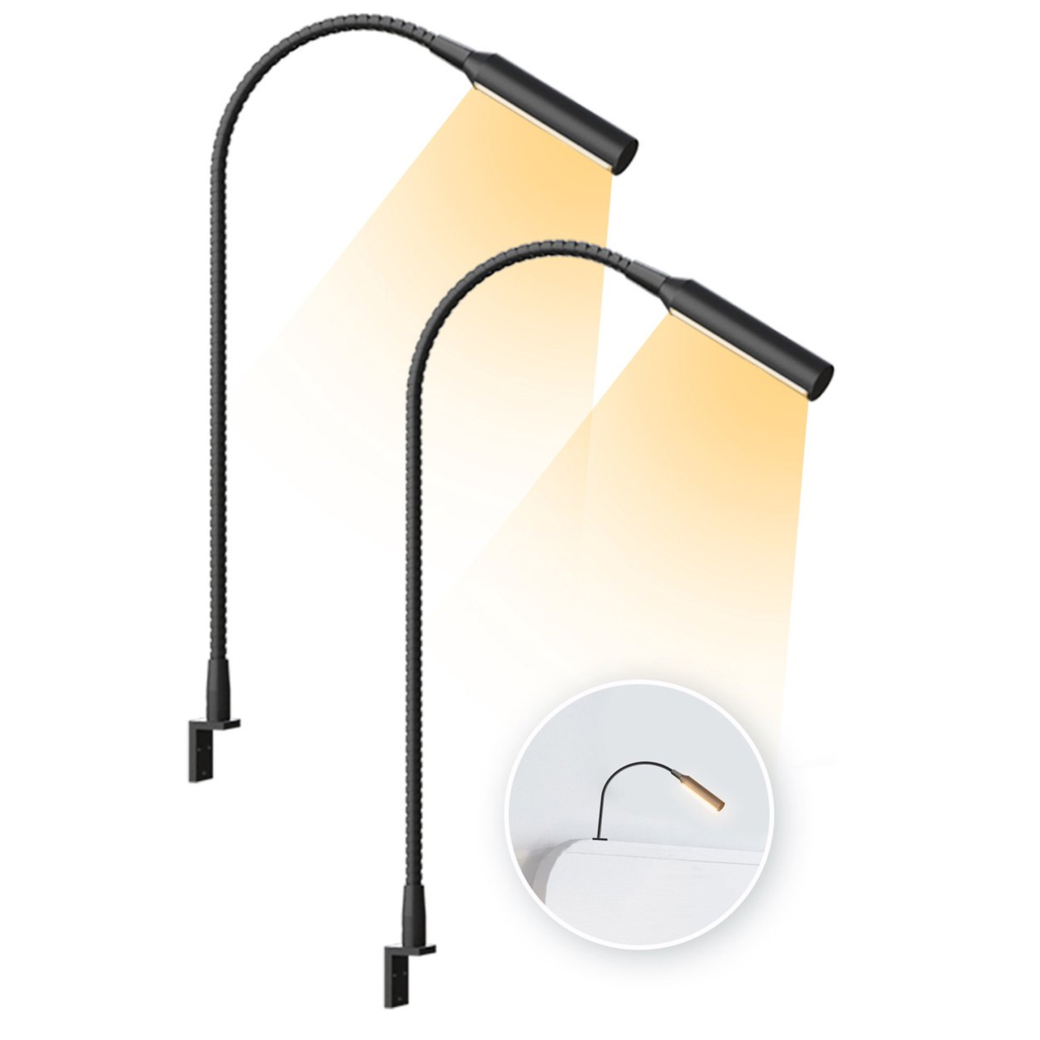 2 lampade da lettura a LED con - Books recensione e prezzo