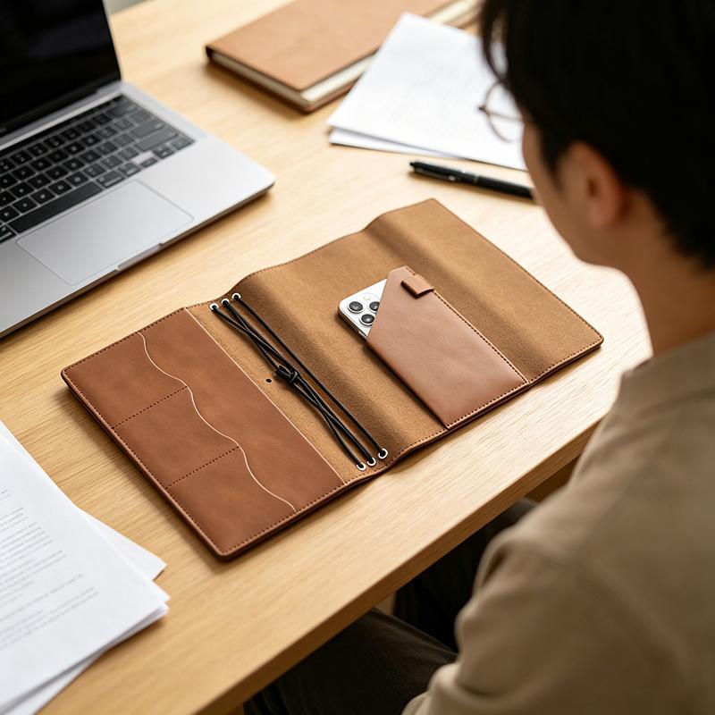 (Ce14) Organizer per quaderni  - Vintage Leather Journal Notebook recensione e prezzo