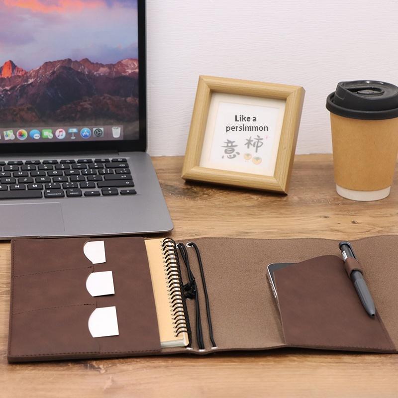 (Ce14) Organizer per quaderni  - Vintage Leather Journal Notebook recensione e prezzo